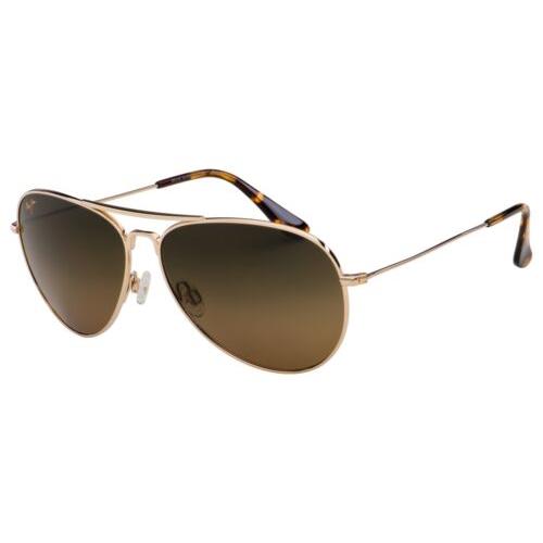 Maui Jim Men`s HS264-16 Mavericks 61mm Gold Sunglasses | 080455173566 ...