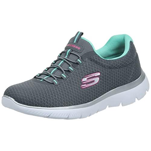 Skechers Women`s Summits Sneaker - Choose Sz/col Charcoal/Green