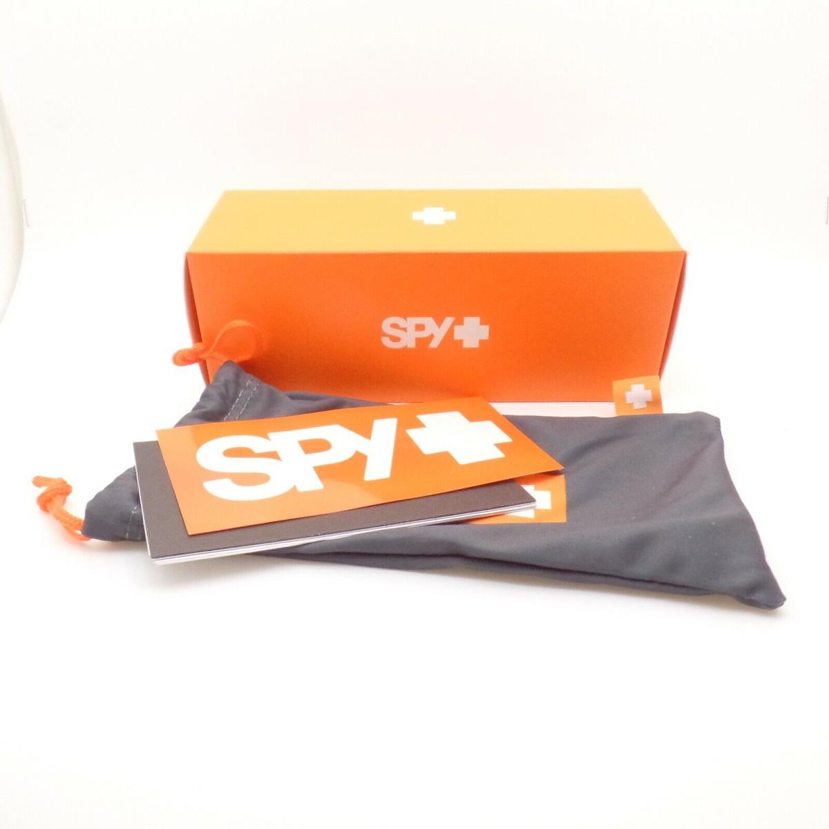 SPY Optics sunglasses Flynn - Soft Matte Black Frame, Dark Blue Spectra Lens
