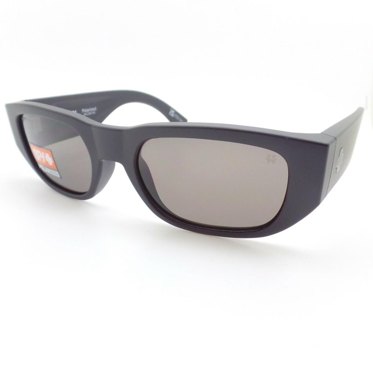 Spy Optics Genre Matte Black Grey Polarized Sunglasses