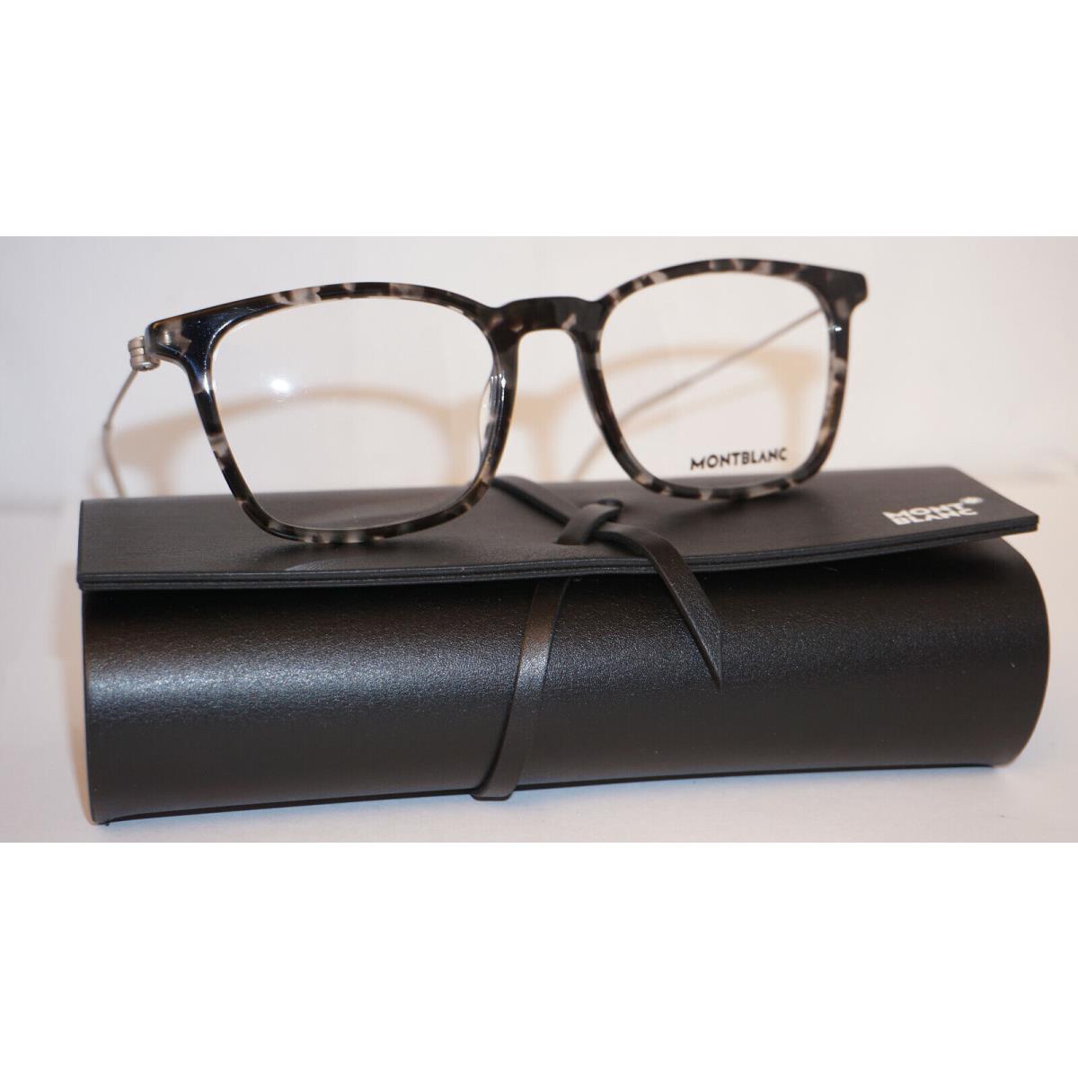 Montblanc Eyeglasses Havana Ruthen MB0005O 003 52 19 145