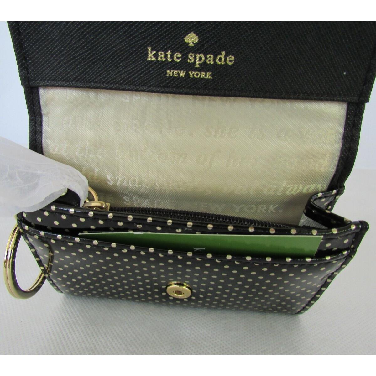 Kate Spade wallet Darla Lilac Street Dot - Black