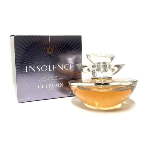 Insolence by Guerlain Women Perfume 1.7oz-50ml Edt Spray Vintage Formula BC21
