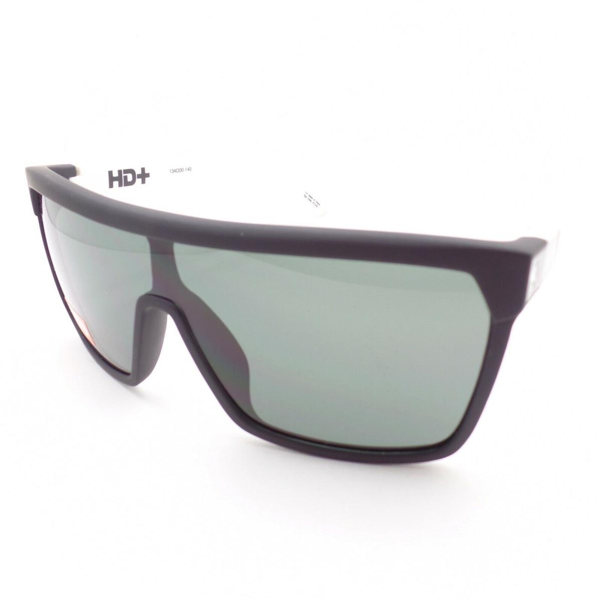 Spy Optics Flynn Matte Ebony Ivory Happy Gray Green Sunglasses