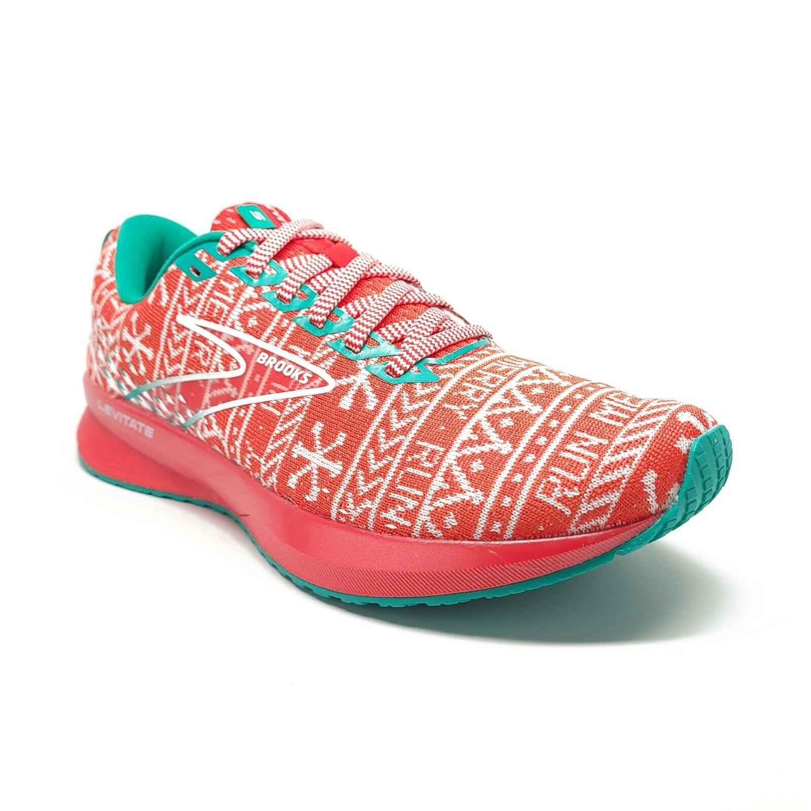 brooks shoes red