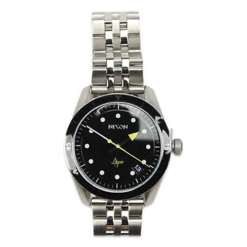 Nixon Women`s Bullet 42 A12372971 Watch Black Abysse One Size - Band: Black Abysse