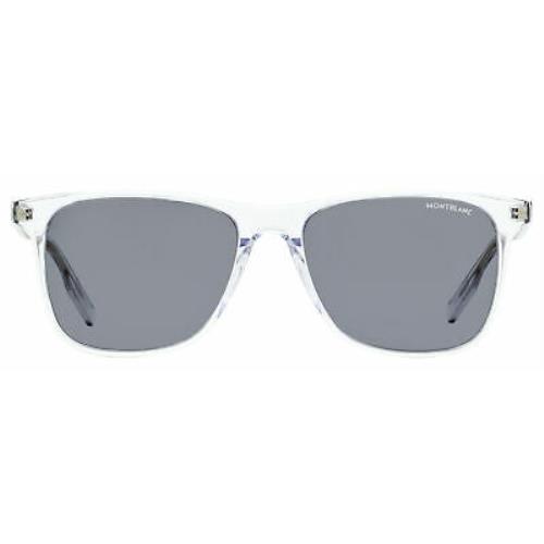 Montblanc sunglasses  - Crystal Frame, Gray Lens 0