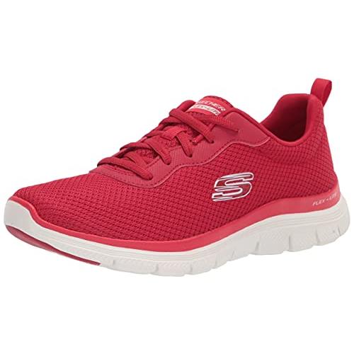 Skechers Women`s Flex Appeal 4.0 Sneaker - Choose Sz/col Red=red