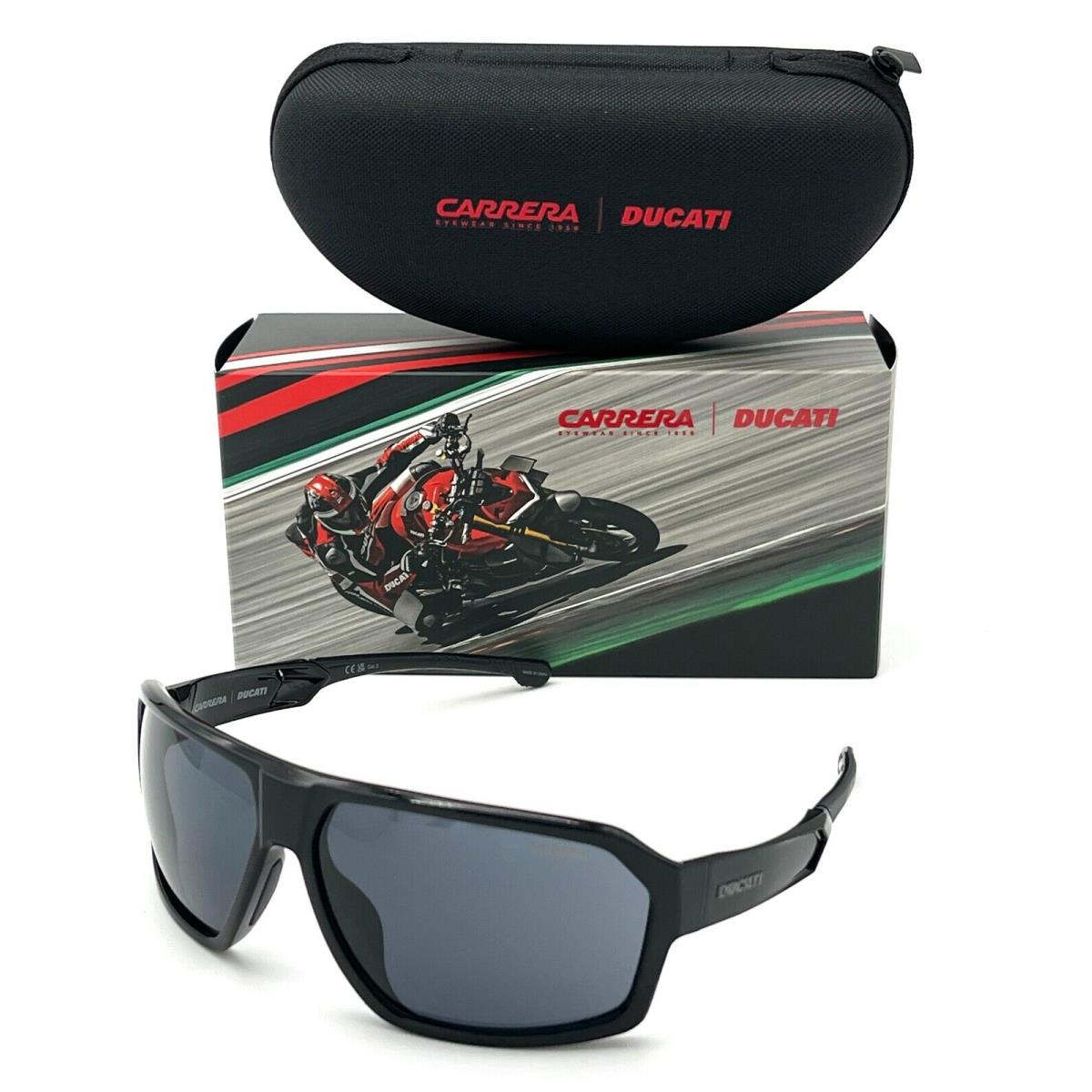 Carrera Ducati Carduc 020 0807 Black / Gray 66mm Sunglasses