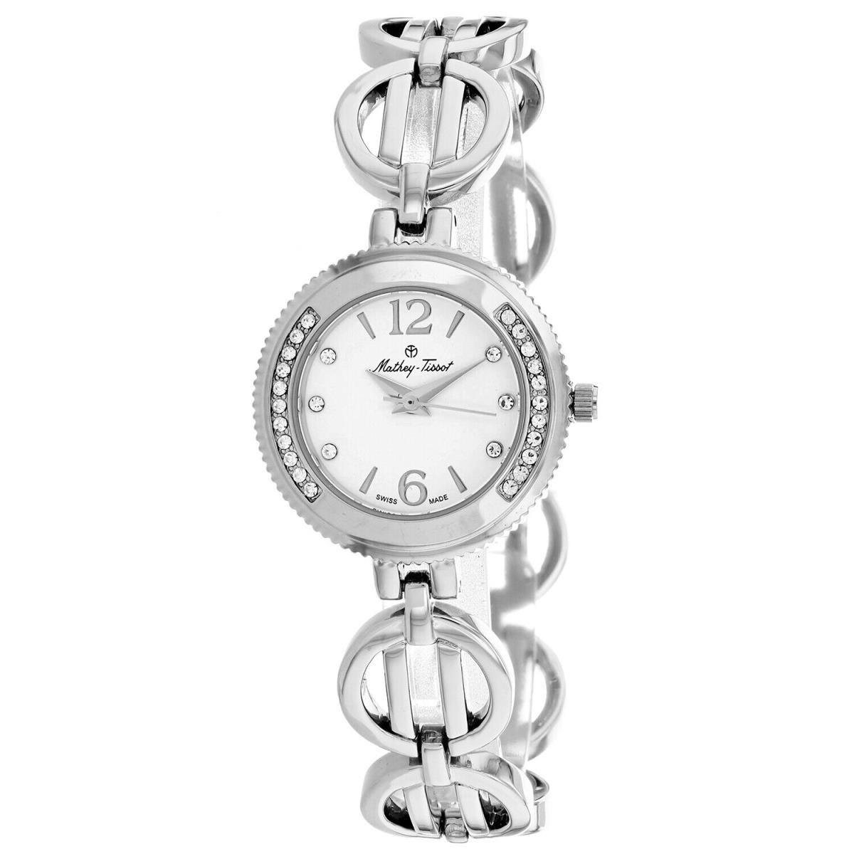 Mathey Tissot Women`s Fleury 1496 White Dial Watch - D2581AI