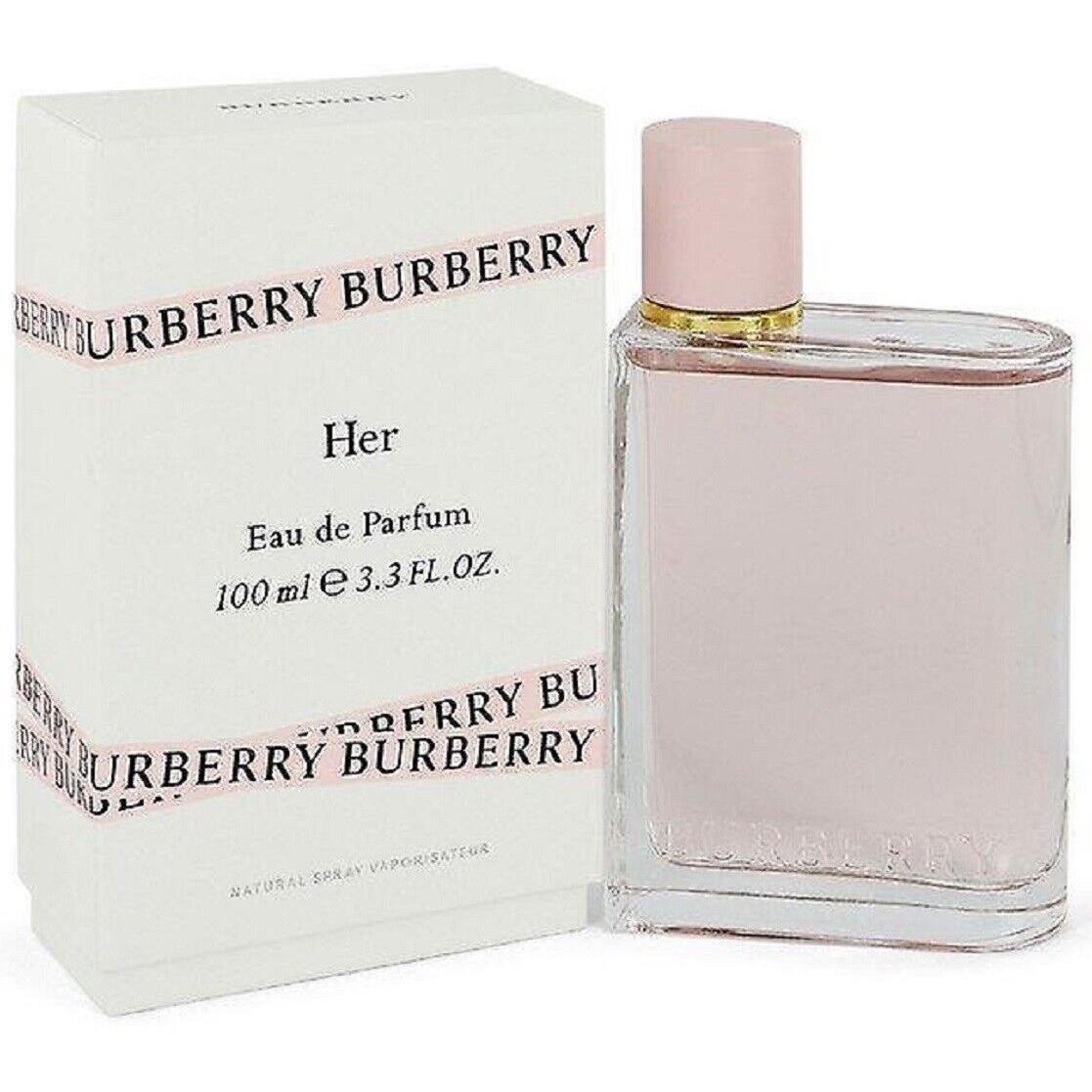 Burberry Her For Women Perfume 3.3 oz 100 ml Edp Spray