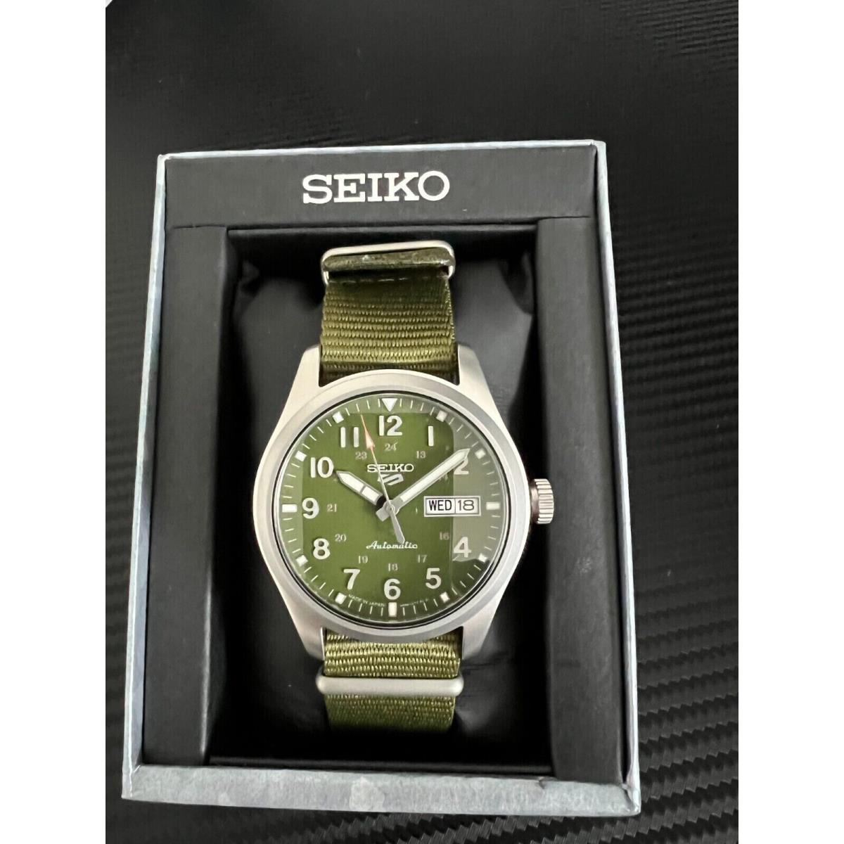 Seiko 5 Sports SRPG33 Inspired by Vintage Field Military Style SRPG33-NEW