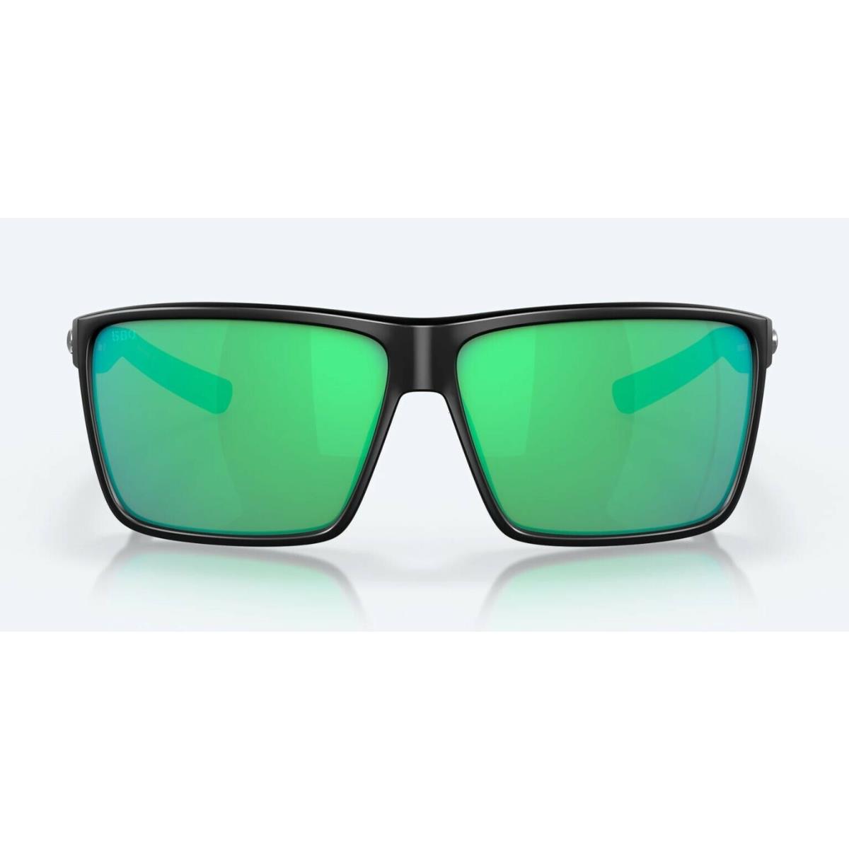 Costa Del Mar Rincon Black / Green Mirror Polarized Glass 580G