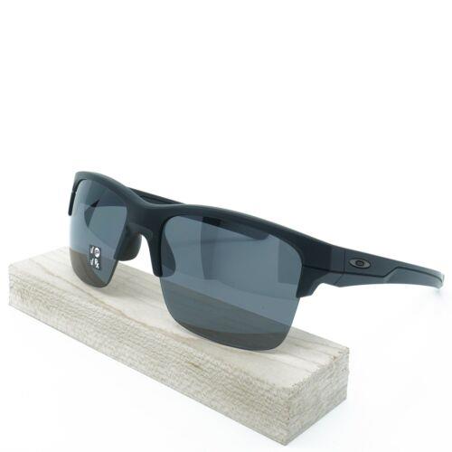OO9316-11 Mens Oakley Thinlink Polarized Sunglasses - Frame: Black, Lens: Black