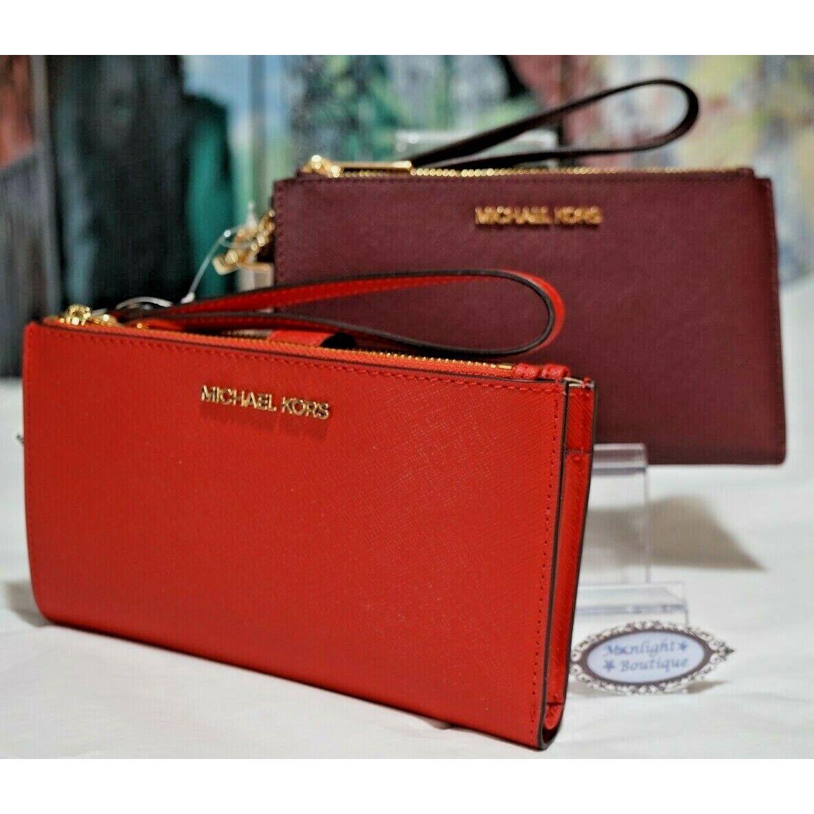 Michael Kors wallet  - Select Your Color: Merlot or Flame 1