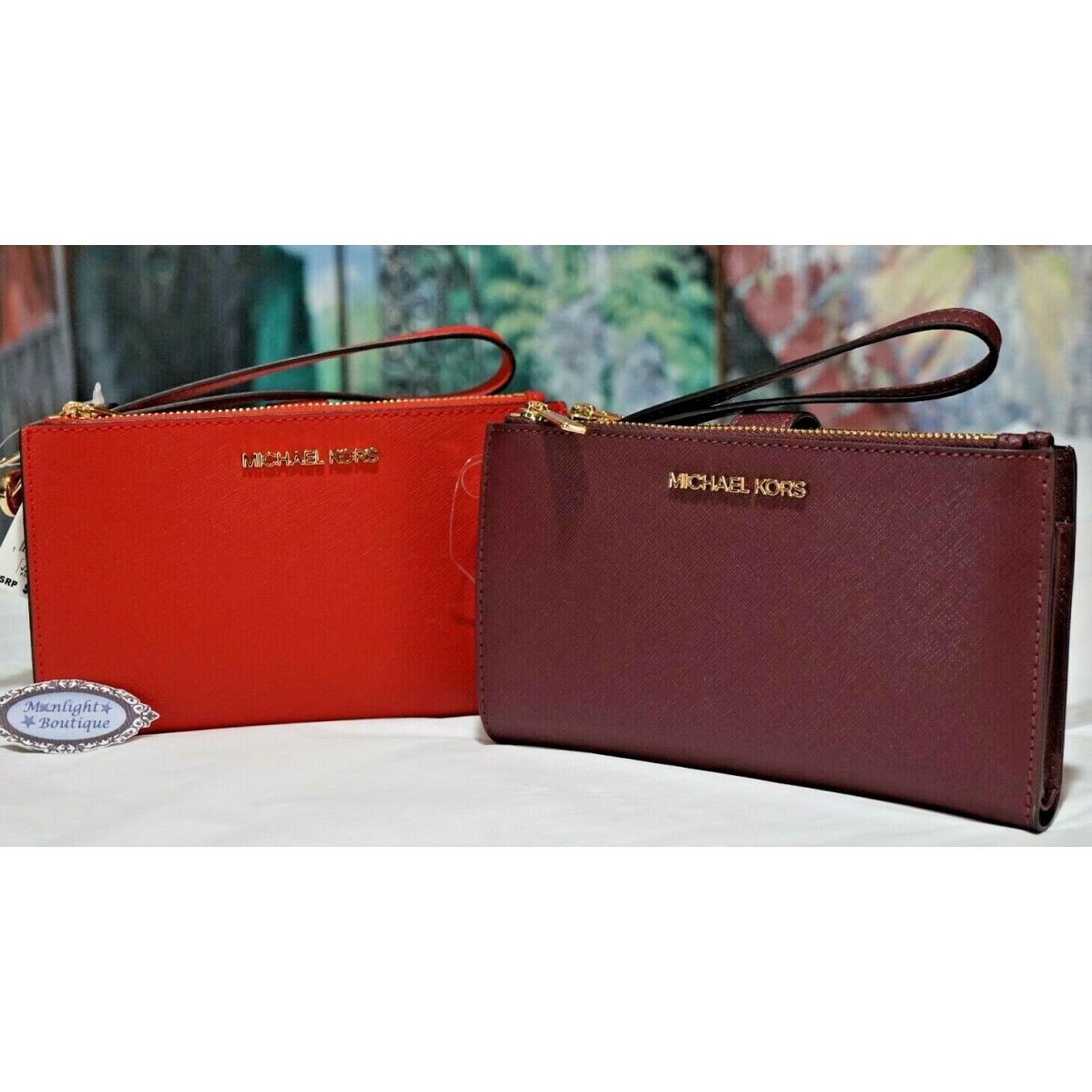 Michael Kors wallet  - Select Your Color: Merlot or Flame 2
