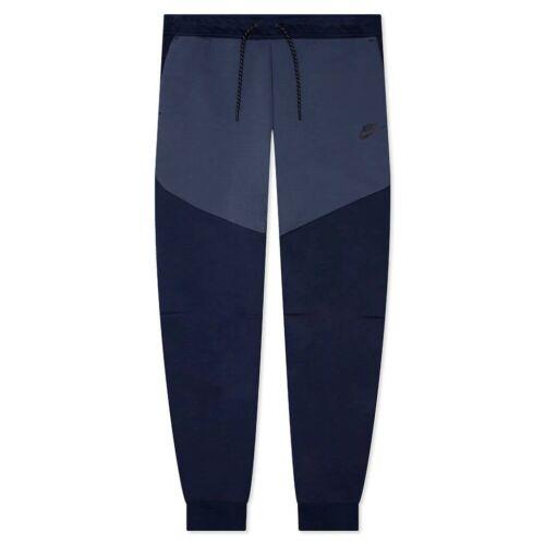Nike Sportswear Tech Fleece Jogger Pants Obsidian Thunder Blue Large CU4495-451
