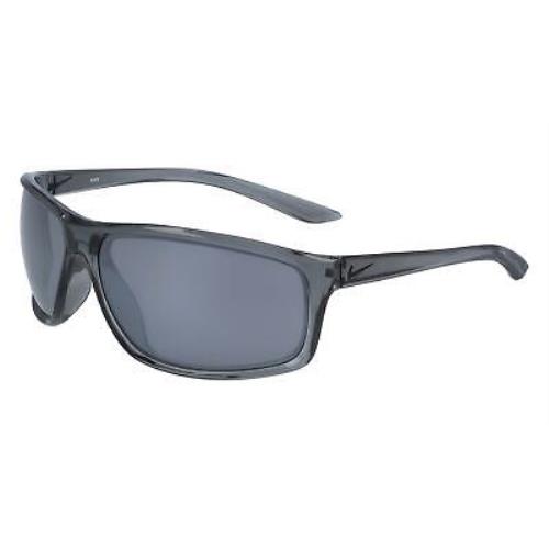 Nike NIKE-ADRENALINE-EV1112-013-66 Cool Grey/black/grey W Silv Fl Sunglasses
