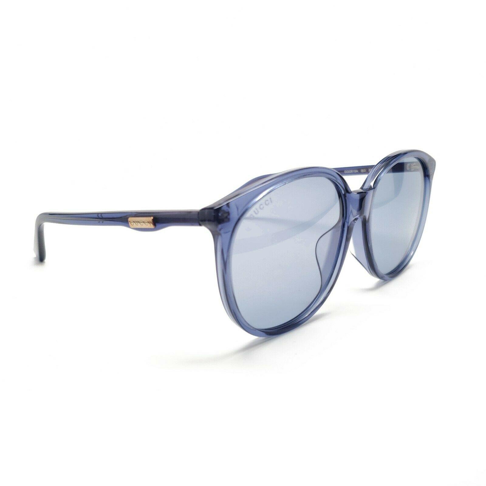 gucci core 57mm round sunglasses