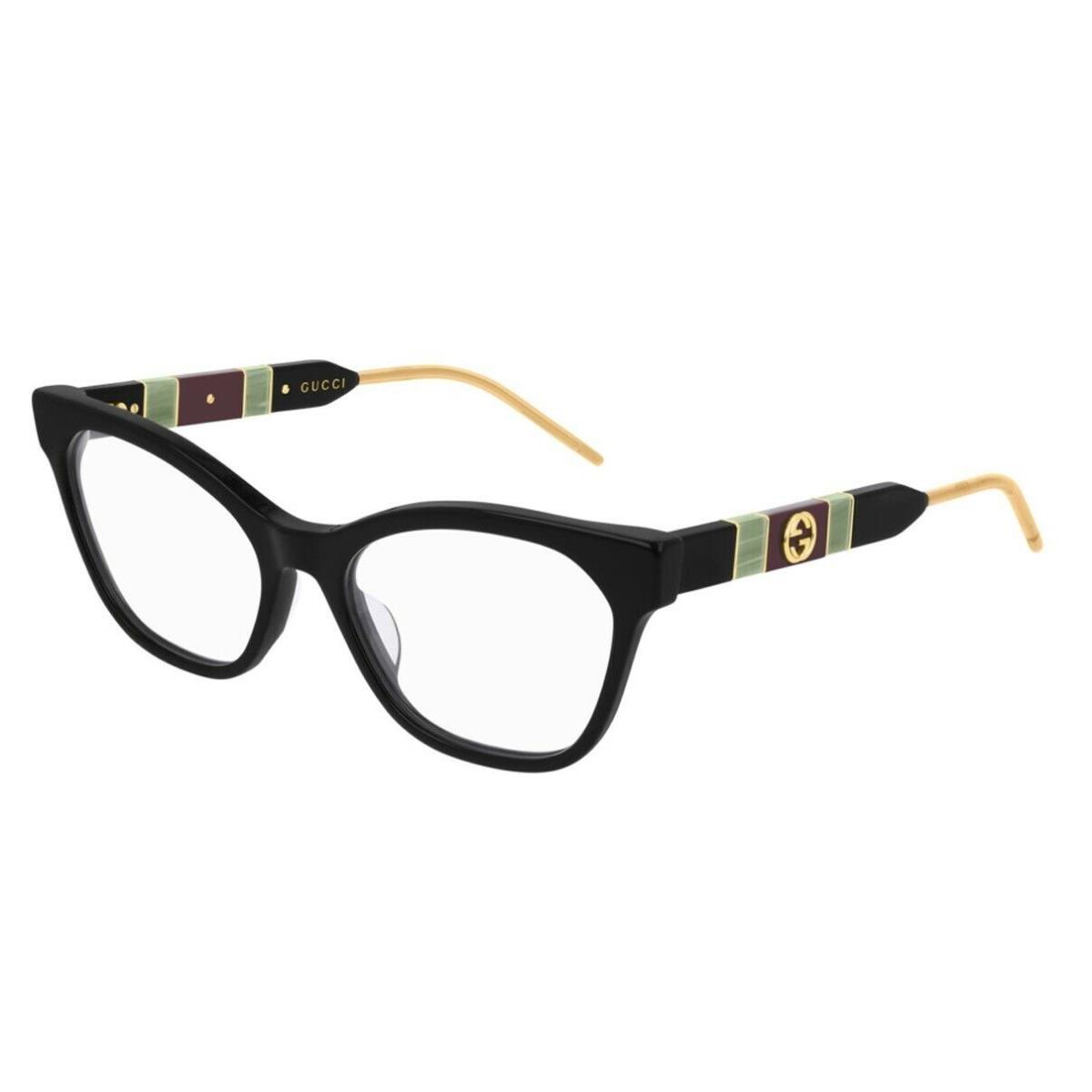 Gucci GG0600O 004 Black Women`s Cat-eye Eyeglasses