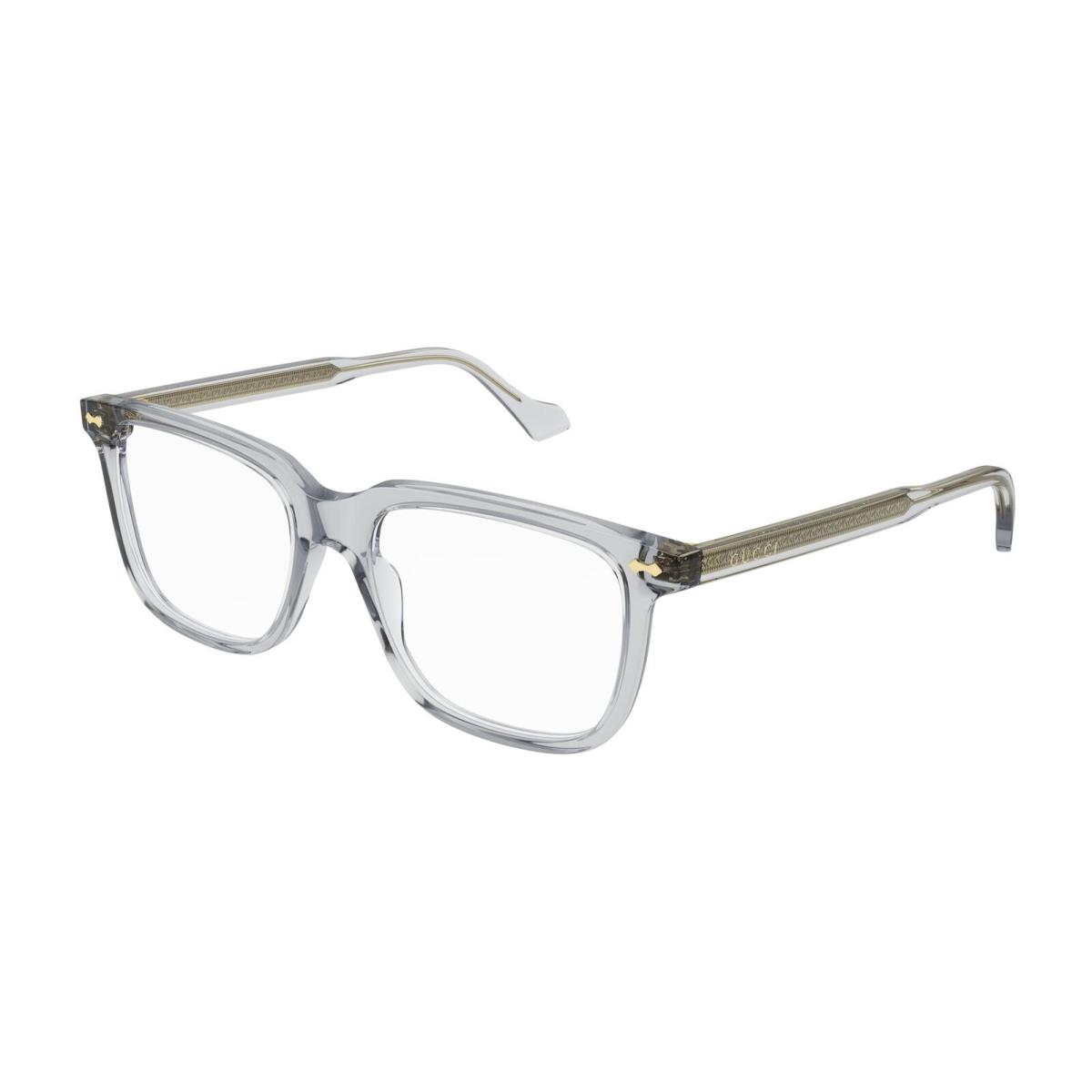 Gucci Logo GG 0737O Eyeglasses 016 - Frame: Grey