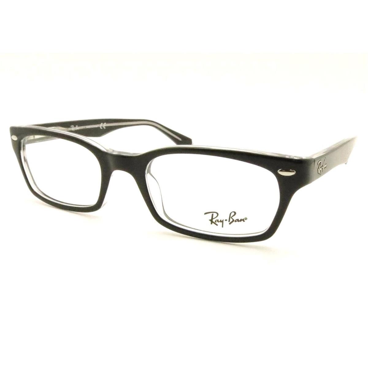 Ray Ban 5150 2034 50mm Black Crystal Eyeglass RX Frame - Frame: Black