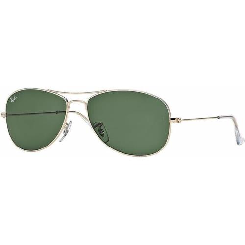 Ray-ban Cockpit RB3362 Men`s Sunglasses Classic G-15 Green Lens 59-14-135