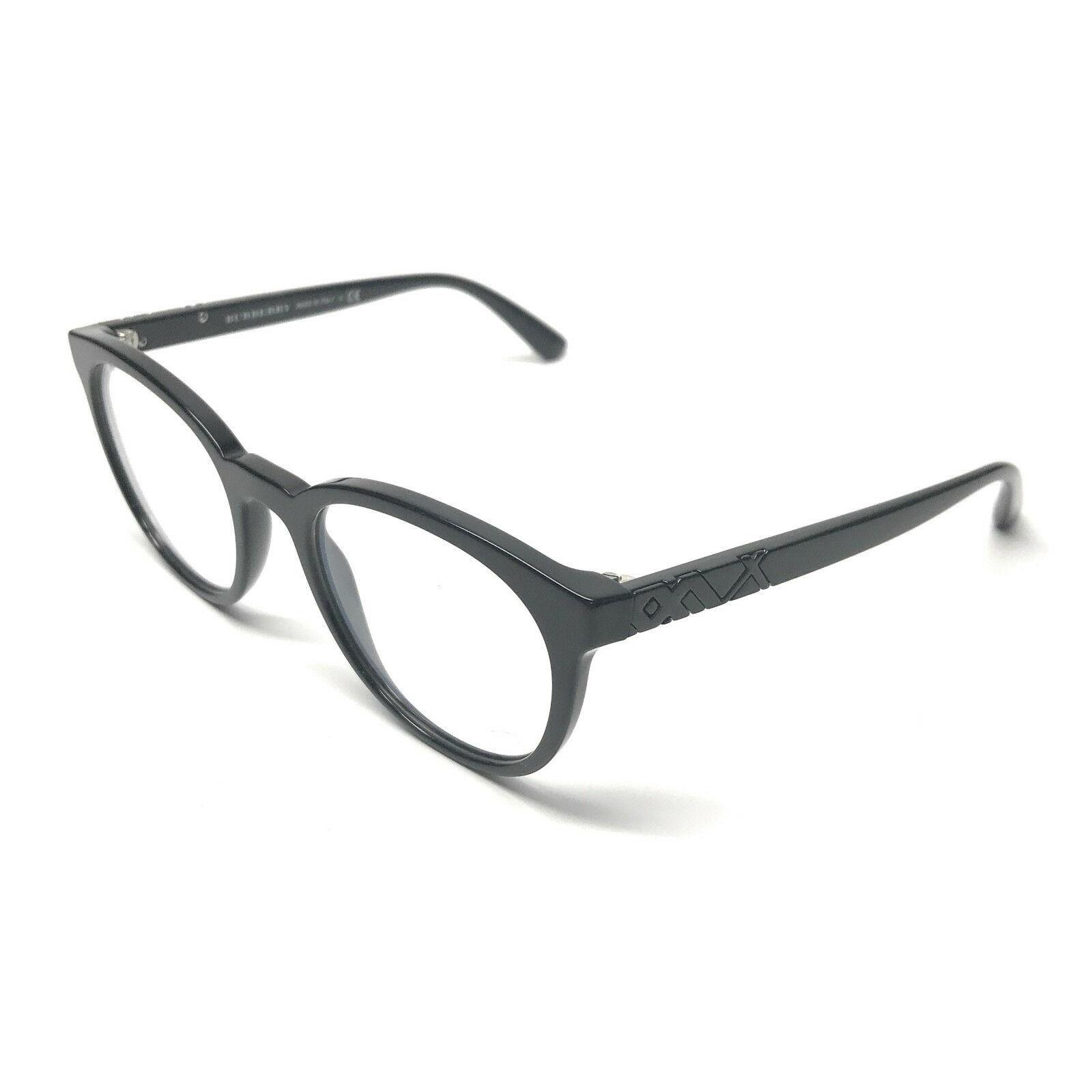 Burberry B 2250 3001 Women`s Shiny Black Eyeglasses 51-20