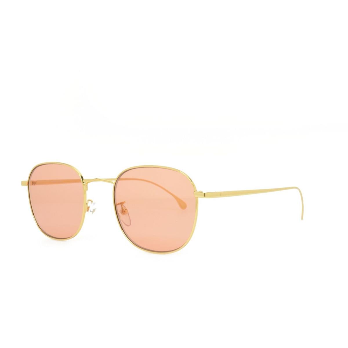 Paul Smith Arnold V2 Sunglasses 51-21-145 Shiny Gold - Frame: Gold, Lens: Orange