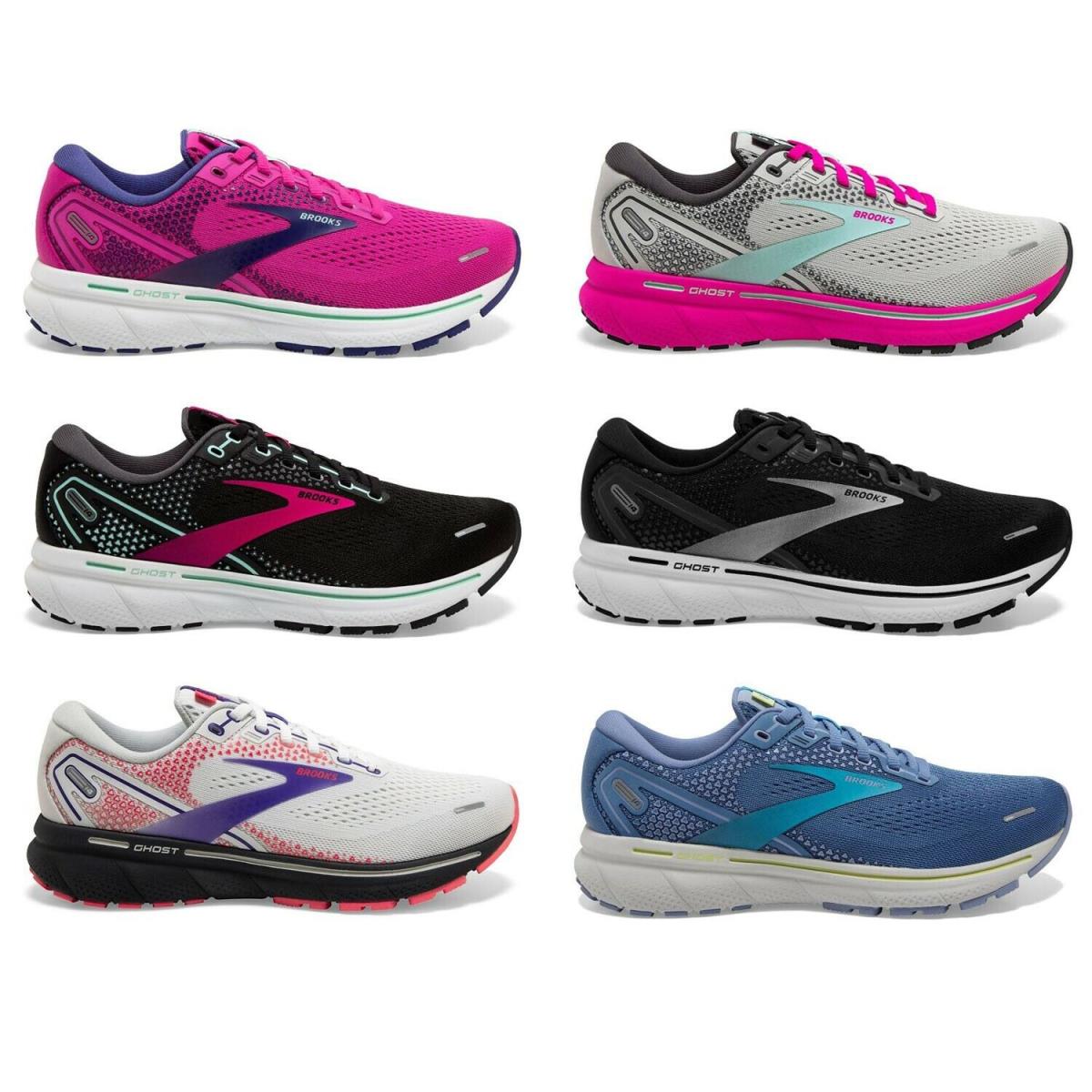 Brooks Ghost 14 Running and Jogging Shoes All Colors Women`s US Sizes 6-11