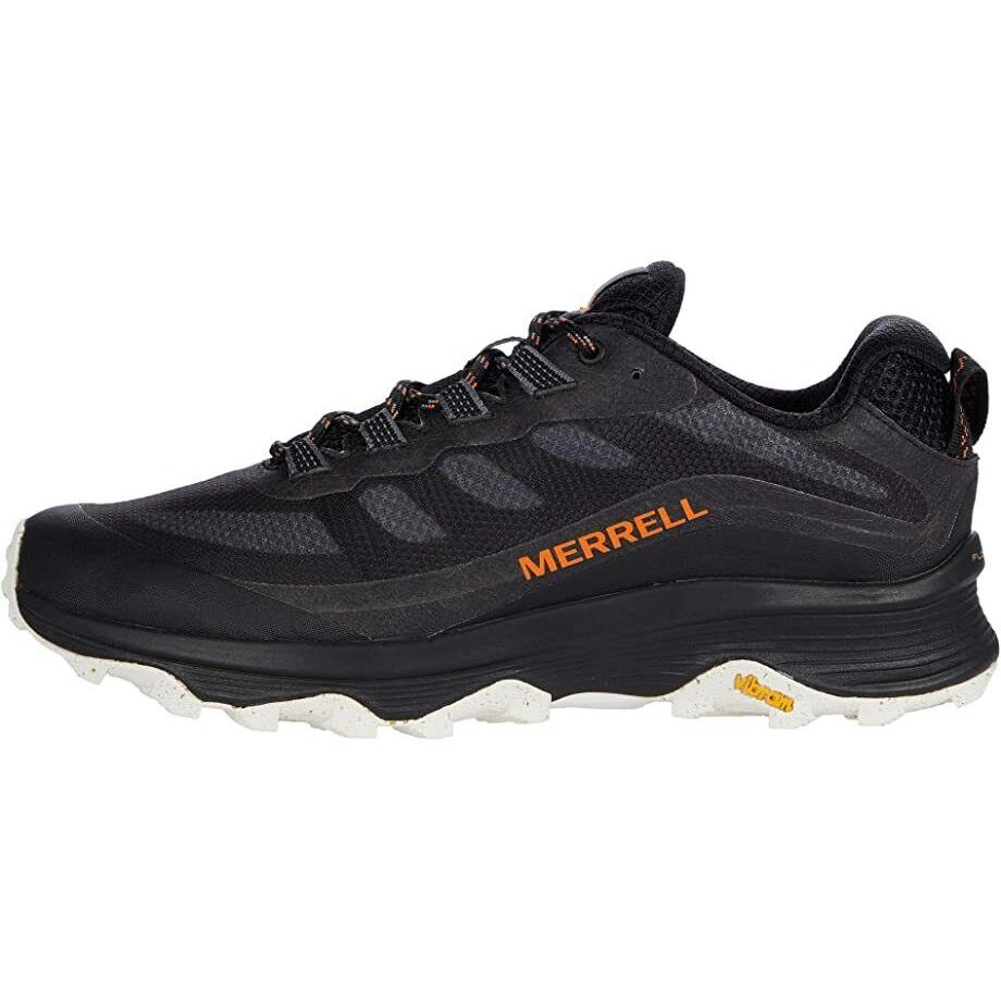 Merrell Moab Speed Black Trail Hiking Shoes Men`s Sizes 8-13