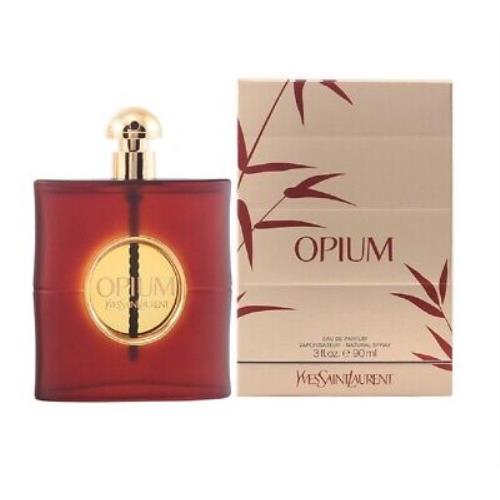 Yves Saint Laurent Opium For Women Perfume 3.0 oz 90 ml Edp Spray