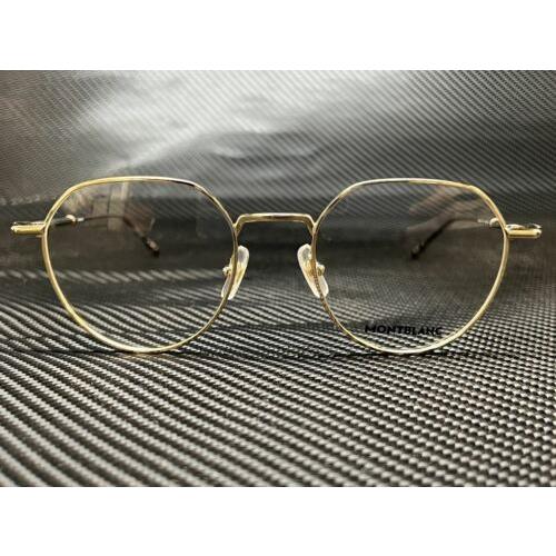 Montblanc eyeglasses  - Gold Frame 0