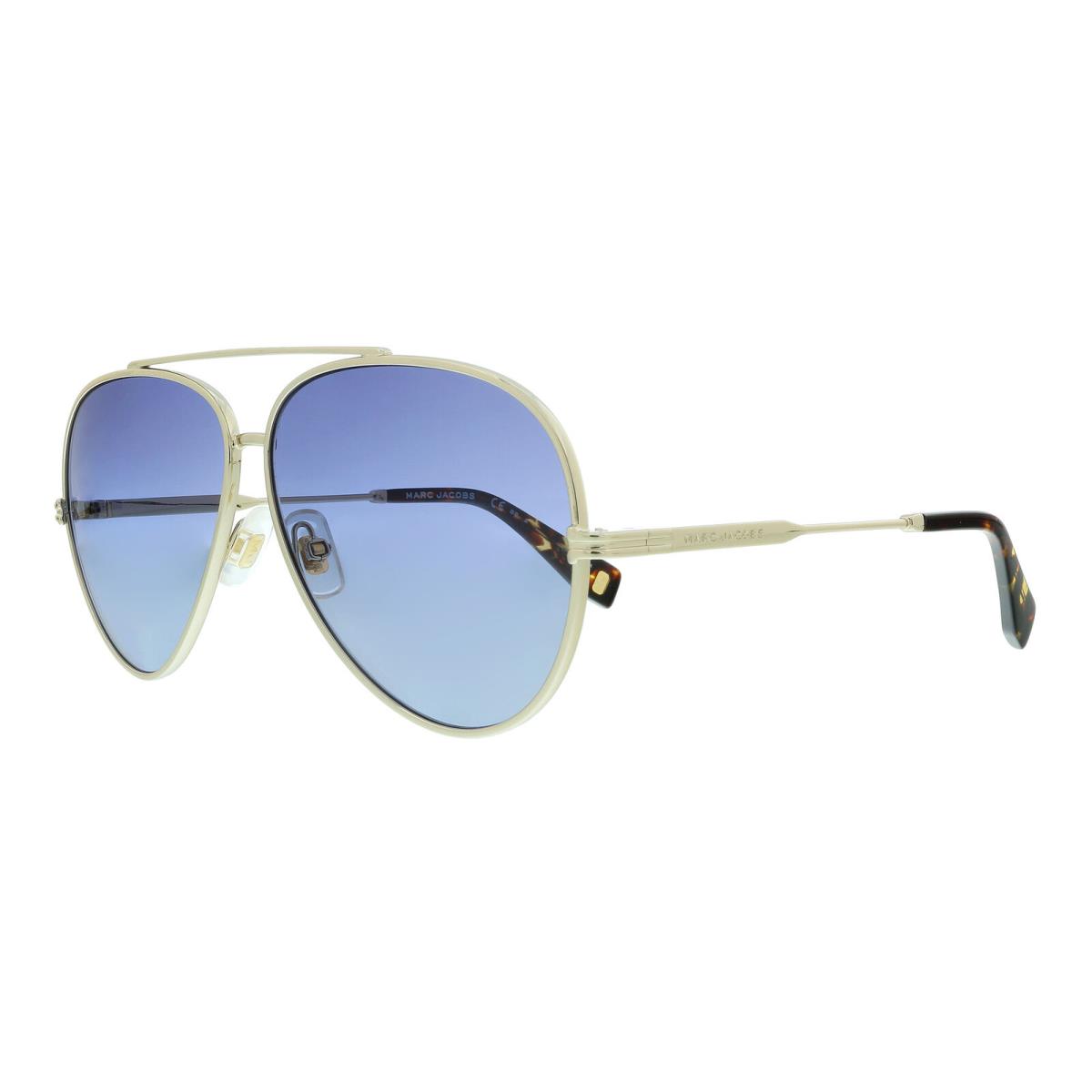 Marc Jacobs MJ 1007/S GB 006J Gold Havana Aviator Sunglasses