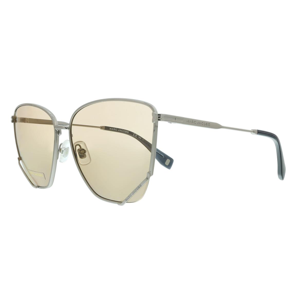 Marc Jacobs MJ 1006/S 70 06LB Ruthenium Geometric Sunglasses