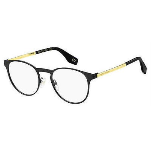 Marc Jacobs MARC320-003 Black Gold Eyeglasses - Black Gold Frame