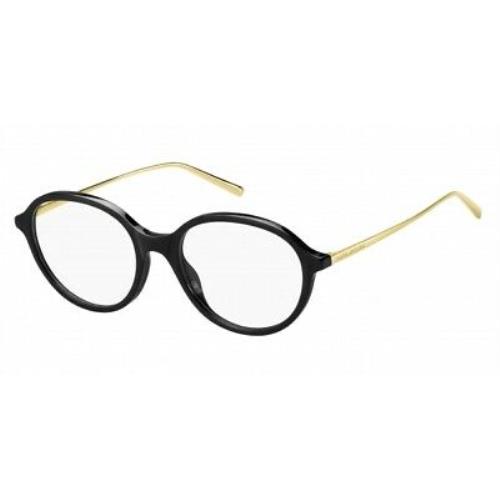 Marc Jacobs MARC483-807 Black Gold Eyeglasses - Black Gold Frame