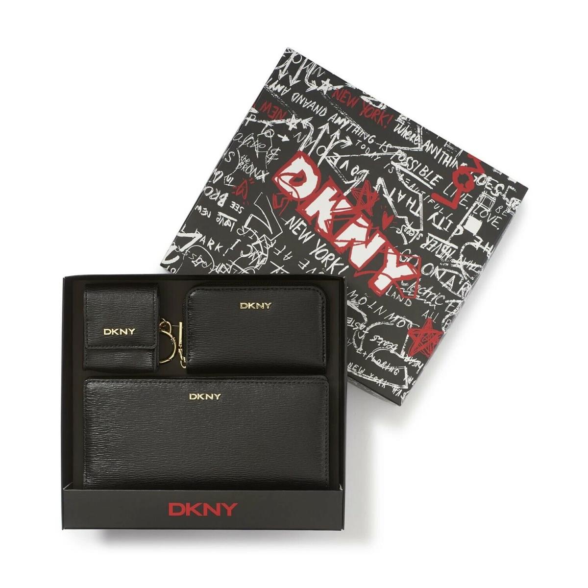 Dkny Gia 3 Piece Wallet Gift Box Set