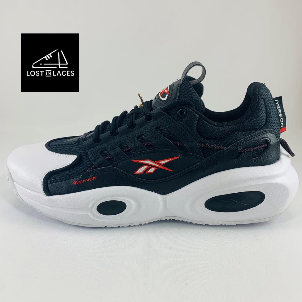 Reebok Solution Mid Allen Iverson Men`s Sizes Basketball Shoes GY0931