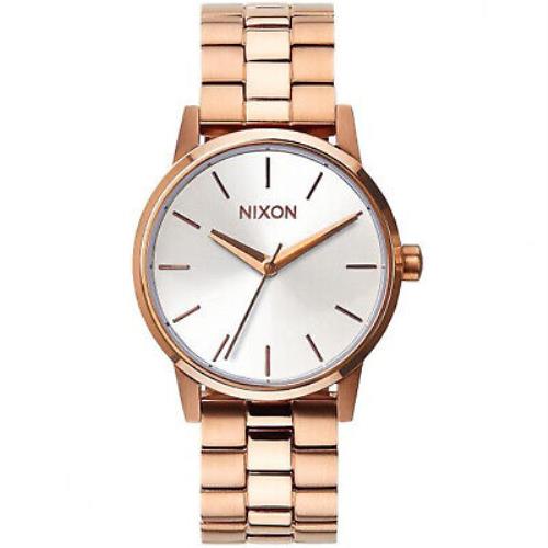 Nixon Women`s Kensington Silver Dial Watch - A361-1045
