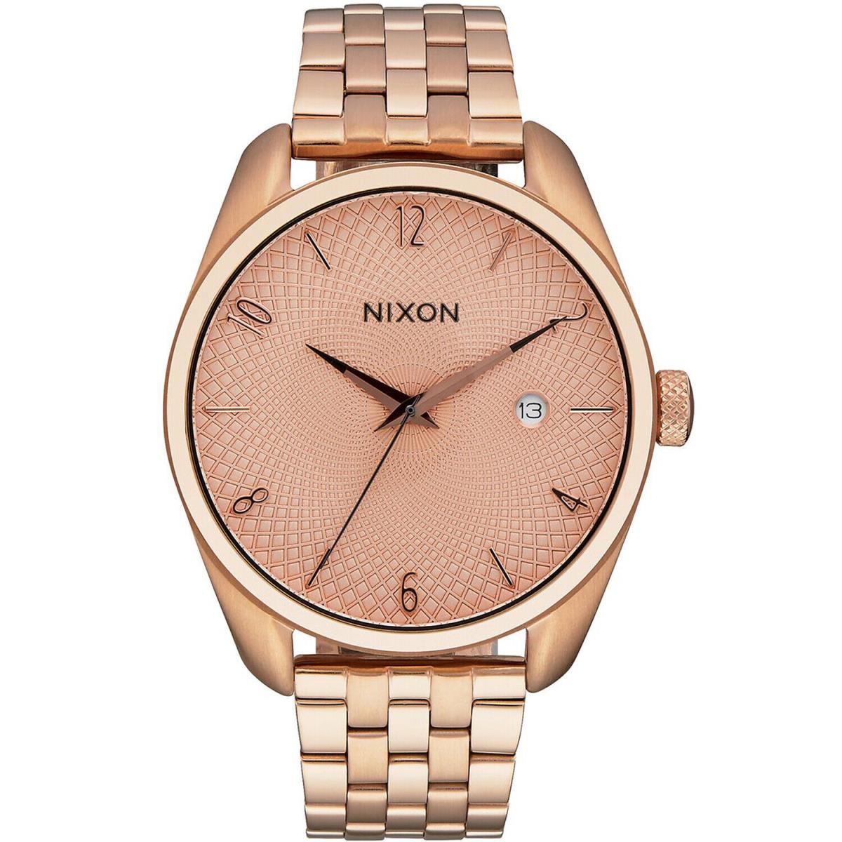 Nixon Women`s Bullet Rose Gold Dial Watch - A418-897