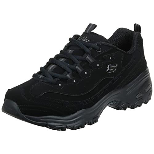 Skechers Unisex-adult Dlites Interlude Sneaker - Choose Sz/col Black/Black