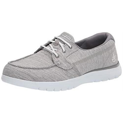 skechers on the go flex boat shoe
