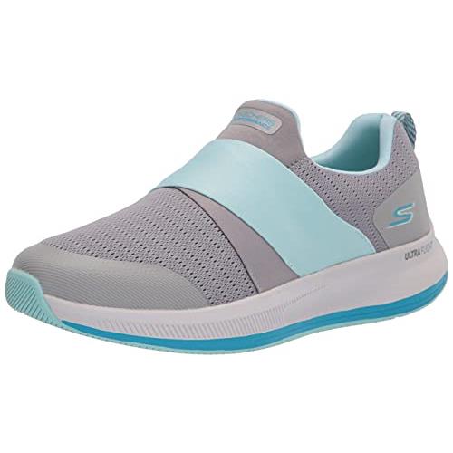 Skechers Women`s Go Run Pulse-bold Venture Sneaker - Choose Sz/col Gray/Light Blue