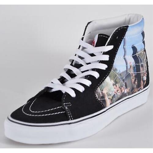Vans X Moca Sk8-Hi Frances Hi Top Sneakers Limited Edition Shoes Size 8