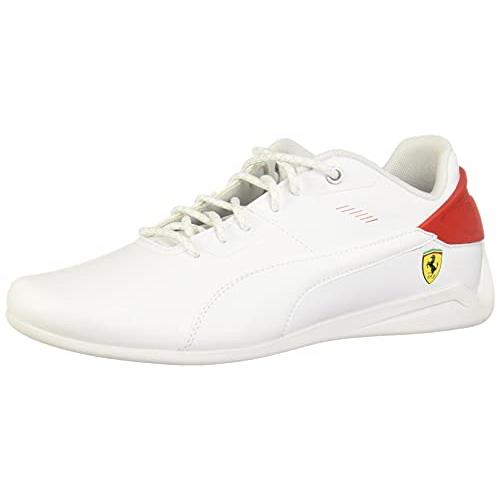 Puma Unisex-adult Ferrari Drift Cat Delta Sneaker - Choose Sz/col Puma White-rosso Cor