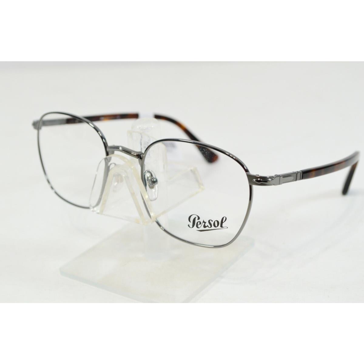 Persol Eyeglasses PO2476V 513 Gunmetal 52/20/145 Unisex Aviat