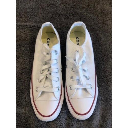 Converse Chuck Taylor All Star Ox Lo-top Canvas Women Shoes W7652 Optical White