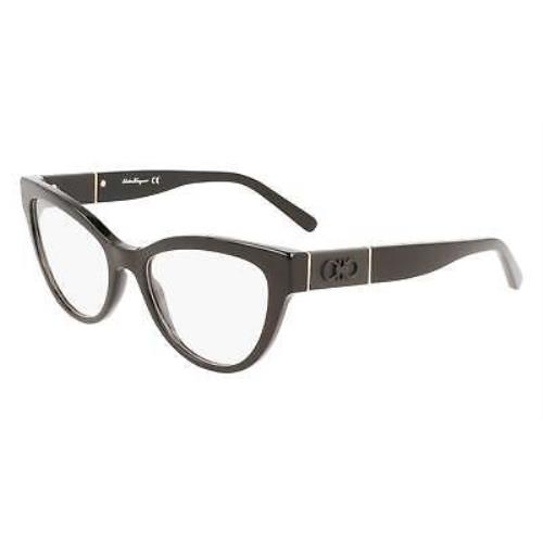 Salvatore Ferragamo SF2920-001-52 Black Eyeglasses