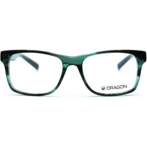 Dragon ALLIANCE-DR132 Spencer 419 Rectangle Eyeglasses Teal Horn